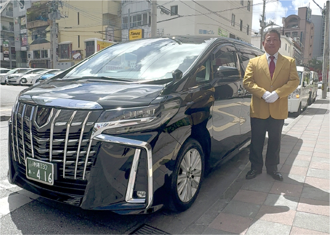 企業用としてハイヤーとしても活用!